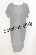 abilletage / Tシャツワンピース(black lace）  ブラック O-25-01-16-012-GO-OP-IG-OS