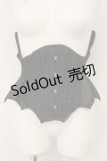 PureOne Corset Works / サテンコルセット  ブラック O-25-01-16-031-GO-TO-IG-ZY