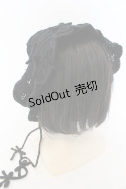 画像2: merry jenny / りぼんたくさんヘッドドレス  クロ O-25-01-17-049-LO-AC-IG-OS