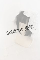 merry jenny / りぼんたくさんヘッドドレス  シロ O-25-01-17-050-LO-AC-IG-OS