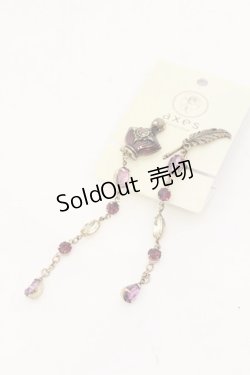 画像1: axes femme POETIQUE / プリュムイヤリング  アンティークゴールド O-25-05-30-1026-AX-AC-OW-ZT444-F004
