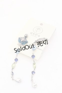 画像1: axes femme POETIQUE / プリュムイヤリング  アンティークシルバー O-25-05-30-1022-AX-AC-OW-ZT444-F002