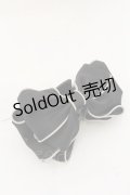 axes femme / ビッグリボンクリップ  クロ O-25-05-30-1094-AX-AC-OW-OS