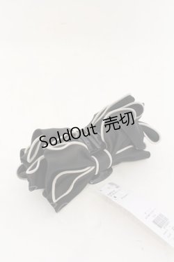 画像2: axes femme / ビッグリボンクリップ  クロ O-25-05-30-1094-AX-AC-OW-OS