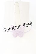 axes femme / レースワッペンチョーカー  ラベンダー O-25-05-30-1020-AX-AC-IG-ZT