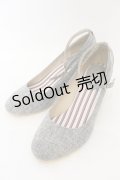 axes femme / 2wayパンプス L グレー O-25-01-17-094-AX-SH-OW-ZT-K003