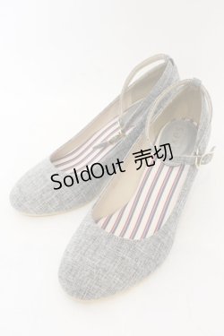 画像1: axes femme / 2wayパンプス L グレー O-25-01-17-094-AX-SH-OW-ZT-K003