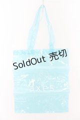 axes femme / ノベルティクリアバッグ  ブルー O-25-01-17-028-AX-BG-IG-OS