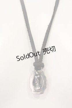 画像1: alice auaa / 蝋燭モチーフペンダントトップ  シルバー O-25-05-30-1024-AA-AC-OW-ZT444-F001