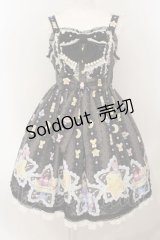Angelic Pretty / Dreamy Night Cakesジャンパースカート  クロ O-25-01-18-004-AP-OP-IG-OS