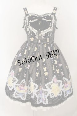 画像1: Angelic Pretty / Dreamy Night Cakesジャンパースカート  クロ O-25-01-18-004-AP-OP-IG-OS
