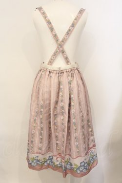 画像3: axes femme / ネモフィラ＆ポピー柄スカート M ピンクベージュ O-25-01-18-049-AX-SK-IG-ZY