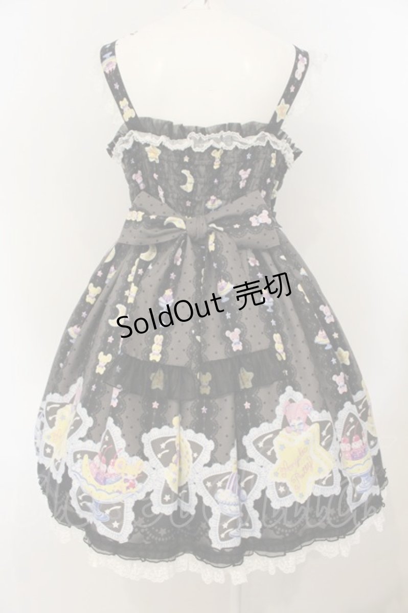 画像5: Angelic Pretty / Dreamy Night Cakesジャンパースカート  クロ O-25-01-18-004-AP-OP-IG-OS (5)