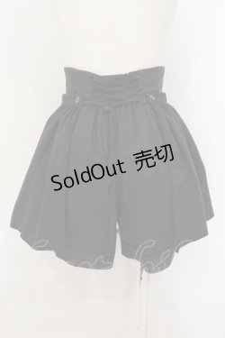 画像3: ATELIER BOZ / アヴェンティショートパンツ  ブラック O-25-01-18-001-EL-PA-IG-OS