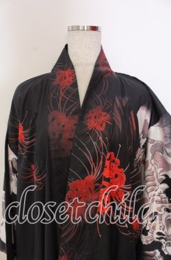 画像2: Royal Princess Alice / 新がしゃどくろ浴衣  クロ O-25-11-19-004-LO-OP-OW-OS