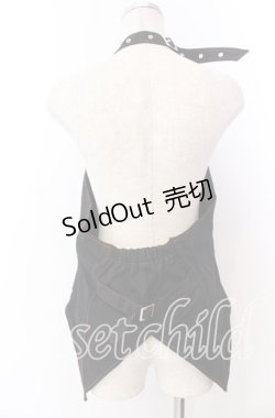 画像3: Deorart / ホルターネックベスト  ブラック O-25-11-19-037-PU-TO-IG-OS