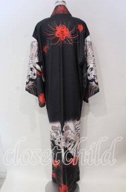 画像6: Royal Princess Alice / 新がしゃどくろ浴衣  クロ O-25-11-19-004-LO-OP-OW-OS