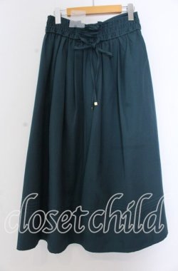 画像2: axes femme / クラシカルスカート L グリーン O-25-11-19-050-AX-SK-OW-OS