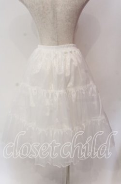 画像2: LOLITAその他 / オーガンジーパニエ  シロ O-25-11-19-005-LO-SK-OW-OS