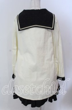 画像6: PUTUMAYO / テイルズオブベルセリアコラボ　ライフィセット・セーラーワンピ  ホワイト×ブラック O-25-11-19-007-PT-OP-IG-OS