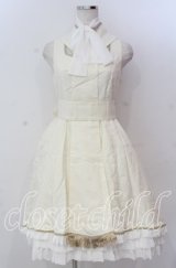 PUTUMAYO / エレノア・ヒュームストラ付ジャンパースカート  オフホワイト O-25-11-19-008-PT-OP-IG-ZT508