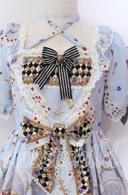画像3: BABY,THE STARS SHINE BRIGHT / Alice in the Crystal Palace柄ワンピース  サックス O-25-11-19-011-BA-OP-OW-OS