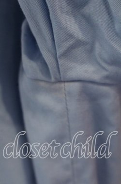 画像2: metamorphose / 胸切りかえティアードワンピース  サックス O-25-11-19-012-ME-OP-IG-OS