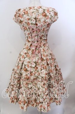 画像5: Mary Magdalene / エグランティーヌワンピース  生成り×ピンク O-25-11-19-013-CL-OP-IG-OS