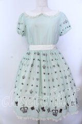 Innocent World / ローマトランプワンピース L ミントグリーン O-25-11-19-017-IW-OP-OW-OS