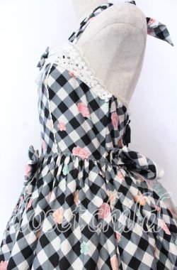 画像2: Angelic Pretty / Sugar Fairy Cakeホルターネックジャンパースカート  クロ O-25-11-19-018-AP-OP-OW-OS