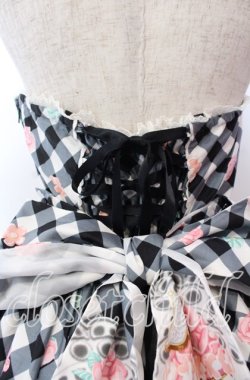 画像4: Angelic Pretty / Sugar Fairy Cakeホルターネックジャンパースカート  クロ O-25-11-19-018-AP-OP-OW-OS