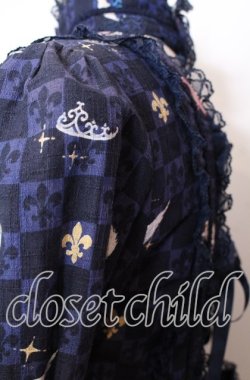 画像3: metamorphose / Brilliant princess ワンピース  ネイビー O-25-11-19-019-ME-OP-IG-OS