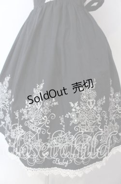 画像3: BABY,THE STARS SHINE BRIGHT / 花車刺しゅうジャンパースカートII  クロ O-25-11-19-020-BA-OP-YM-OS