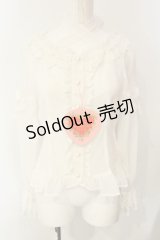 BABY,THE STARS SHINE BRIGHT / Pearl Bouquet ブラウス  シロ O-25-01-20-054-BA-BL-IG-OS