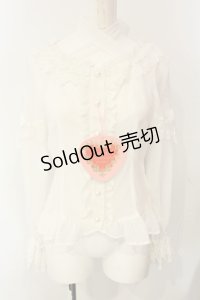 BABY,THE STARS SHINE BRIGHT / Pearl Bouquet ブラウス  シロ O-25-01-20-054-BA-BL-IG-OS