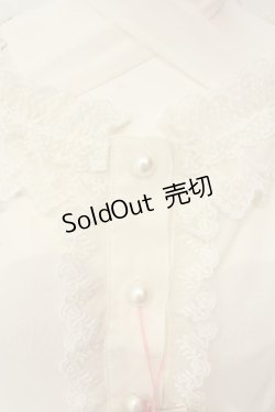 画像2: BABY,THE STARS SHINE BRIGHT / Pearl Bouquet ブラウス  シロ O-25-01-20-054-BA-BL-IG-OS