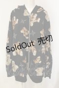TRAVAS TOKYO / Myriad of bears ZIP Hoodie F ブラック O-25-01-21-060-PU-TO-OW-ZI