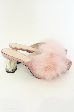 画像4: Swankiss / doll fancy suger mule シューズ L ピンク O-25-01-22-007-CA-SH-IG-ZT-K002