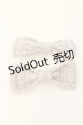 【SALE】Swankiss / ツイードリボンクリップ  ピンク O-25-05-30-1023-CA-AC-IG-ZT444-F001