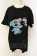 画像1: NieR Clothing / プリントTシャツ XL ONEくん ブラック O-25-01-23-063-PU-TO-IG-ZT280 (1)