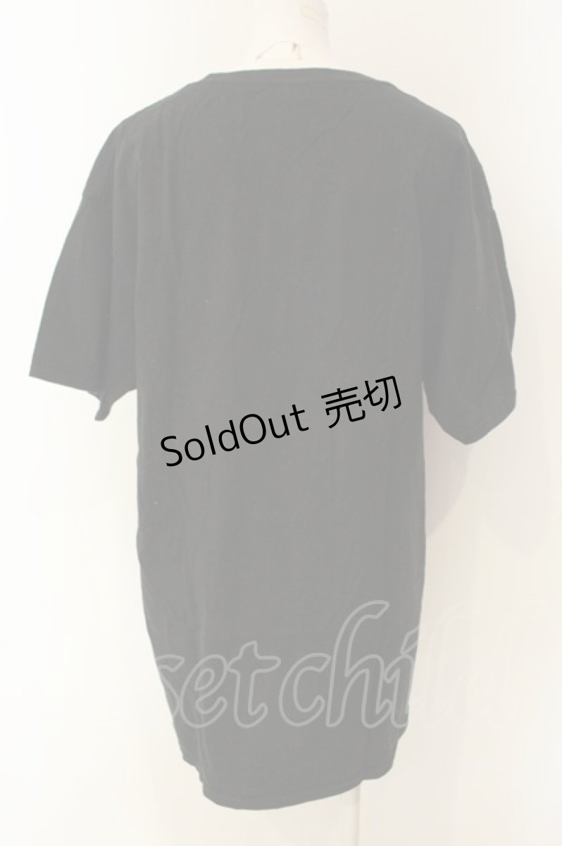 画像2: 【SALE】NieR CLOTHING / プリントTシャツ XL ONEくん ブラック O-25-01-23-063-PU-TO-IG-ZT280 (2)