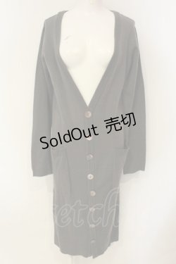 画像1: GADGET GROW / ロングカーディガン M グレー O-25-01-23-066-GO-TO-IG-OS