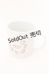 axes　femme / シュシュちゃん柄マグカップ  シロ O-25-05-27-1060-LO-ZA-OW-ZT-W001