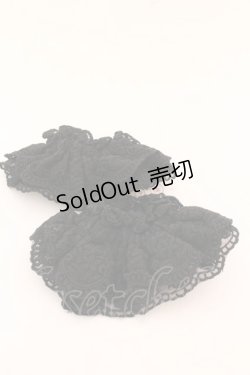 画像2: axes femme kawaii / レーシーお袖留め  クロ O-25-01-24-041-AX-ZA-OW-OS
