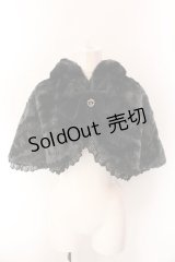 BABY,THE STARS SHINE BRIGHT / ねこちゃんファーケープ  クロ O-25-01-26-041-BA-JA-OW-OS