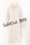m petit by misako / AM*リボンコート L アイボリー O-25-01-26-086-LO-JA-IG-ZT-C039