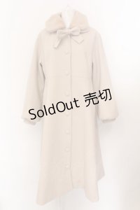 m petit by misako / AM*リボンコート L アイボリー O-25-01-26-086-LO-JA-IG-ZT-C039
