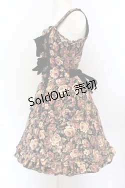 画像3: Moi-meme-Moitie / 薔薇ダブルリボンジャンパースカート 2 ベージュ×ブラック O-25-01-26-089-MO-OP-IG-OS