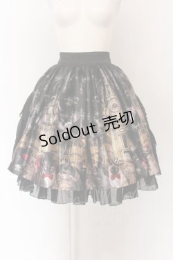 画像1: ATELIER PIERROT / Evening Partyスカート  ブラック O-25-01-26-096-EL-SK-IG-OS