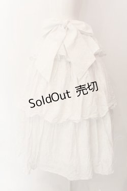 画像3: axes femme kawaii / コットンレーススカート M シロ O-25-01-26-009-AX-SK-OW-OS